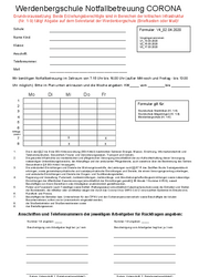 Formular Notfall Betreuung CORONA Werdenbergschule_V4_02.04.2020