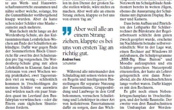 Pressebericht GEA 07.10.2020